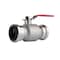 Quickfitting 1in Push-to-Connect x 1in Push-to-Connect Stainless Steel Full Port Ball Valve SS932R - alternate 3